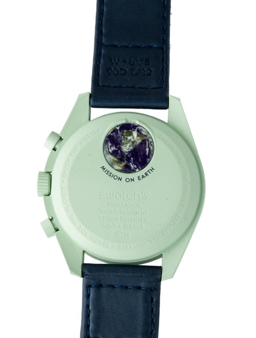 Omega x Swatch MoonSwatch "Mission to Earth" Watch