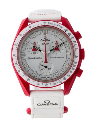 Omega x Swatch MoonSwatch "Mission to Mars" Watch