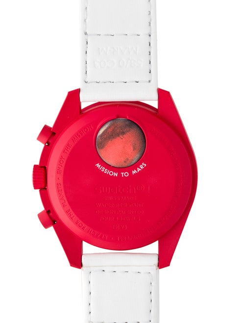 Omega x Swatch MoonSwatch "Mission to Mars" Watch