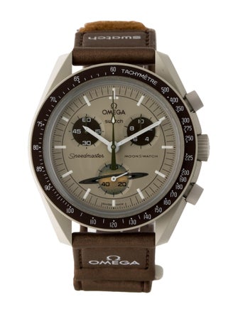 Omega x Swatch Bioceramic MoonSwatch Mission to Saturn Watch