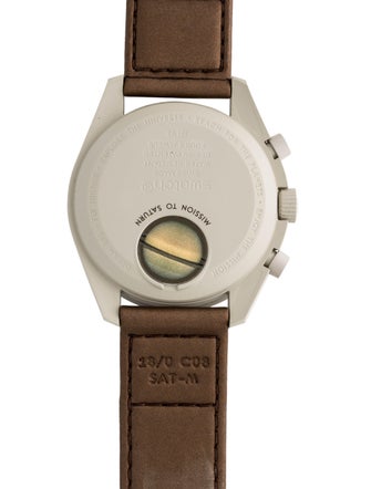 Omega x Swatch Bioceramic MoonSwatch Mission to Saturn Watch
