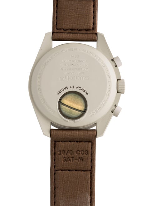 Omega x Swatch Bioceramic MoonSwatch Mission to Saturn Watch