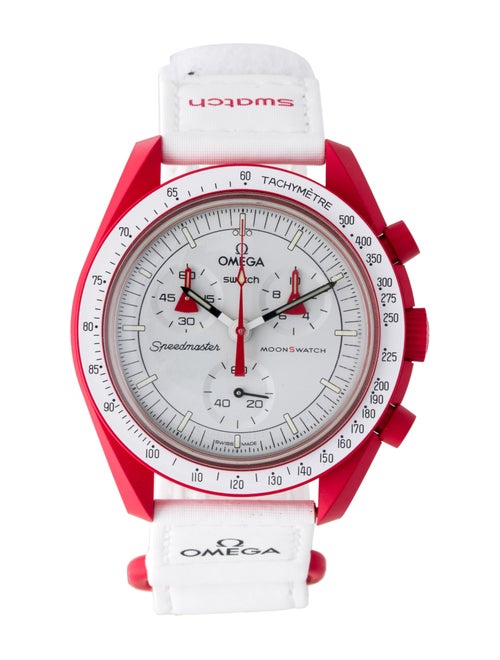 Omega x Swatch Bioceramic MoonSwatch Mission to Mars Watch