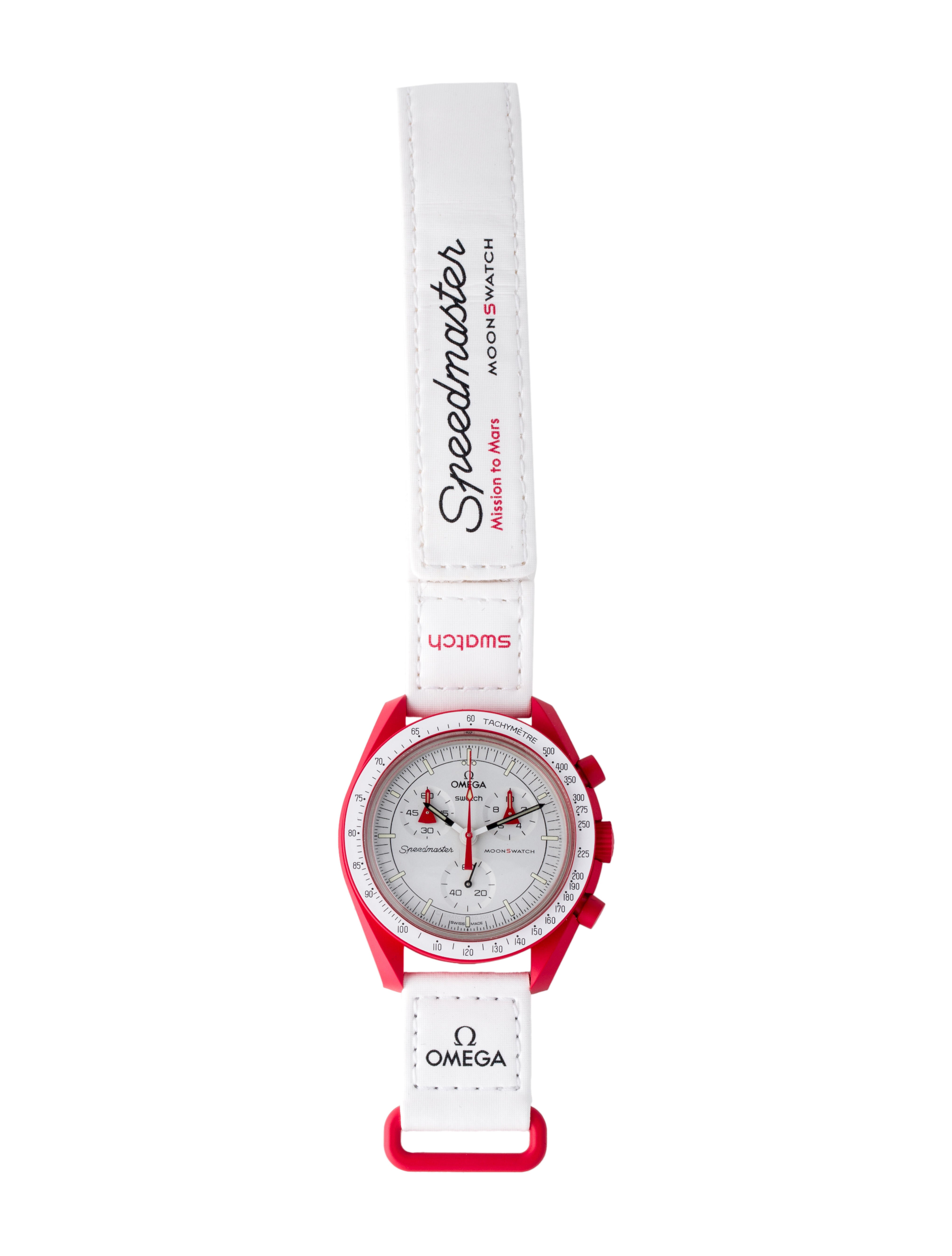 Omega x Swatch Bioceramic MoonSwatch Mission to Mars Watch