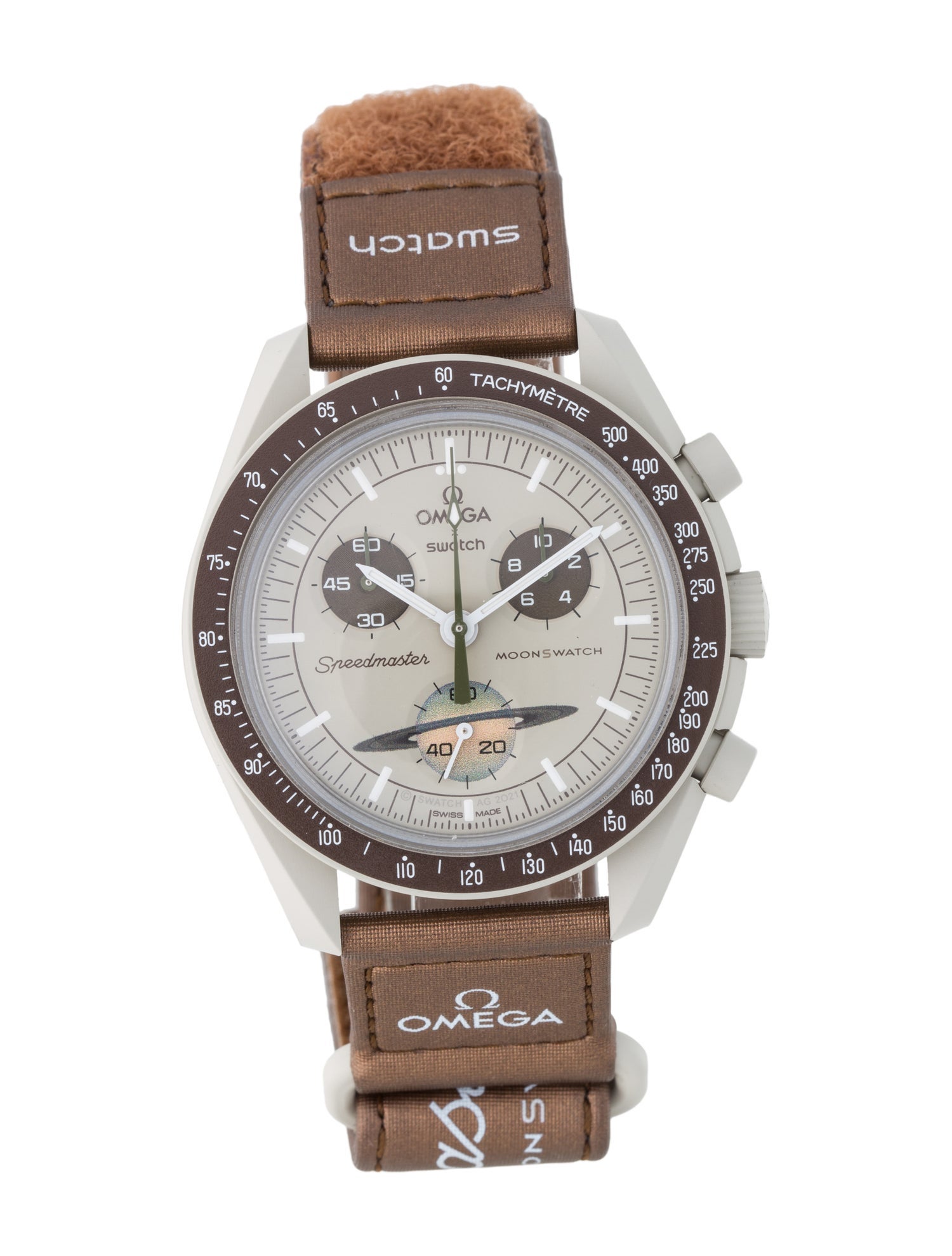 OMEGA × Swatch Mission to Saturn swatch] Moonswatch Mission to