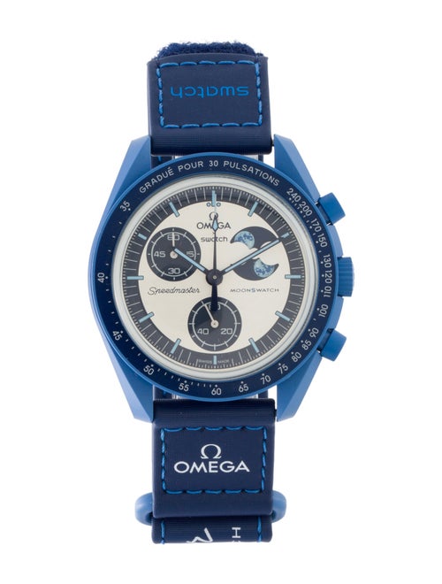 Omega x Swatch "Mission to the Super Blue Moon Phase" MoonSwatch