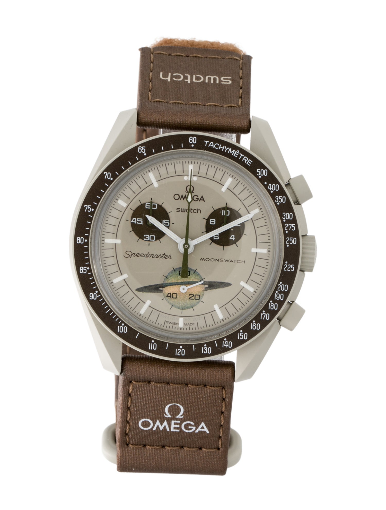 Omega x Swatch MoonSwatch Mission to Saturn Watch