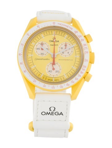 Pre-owned Omega X Swatch Moonswatch Mission To The Sun Watch In Multi