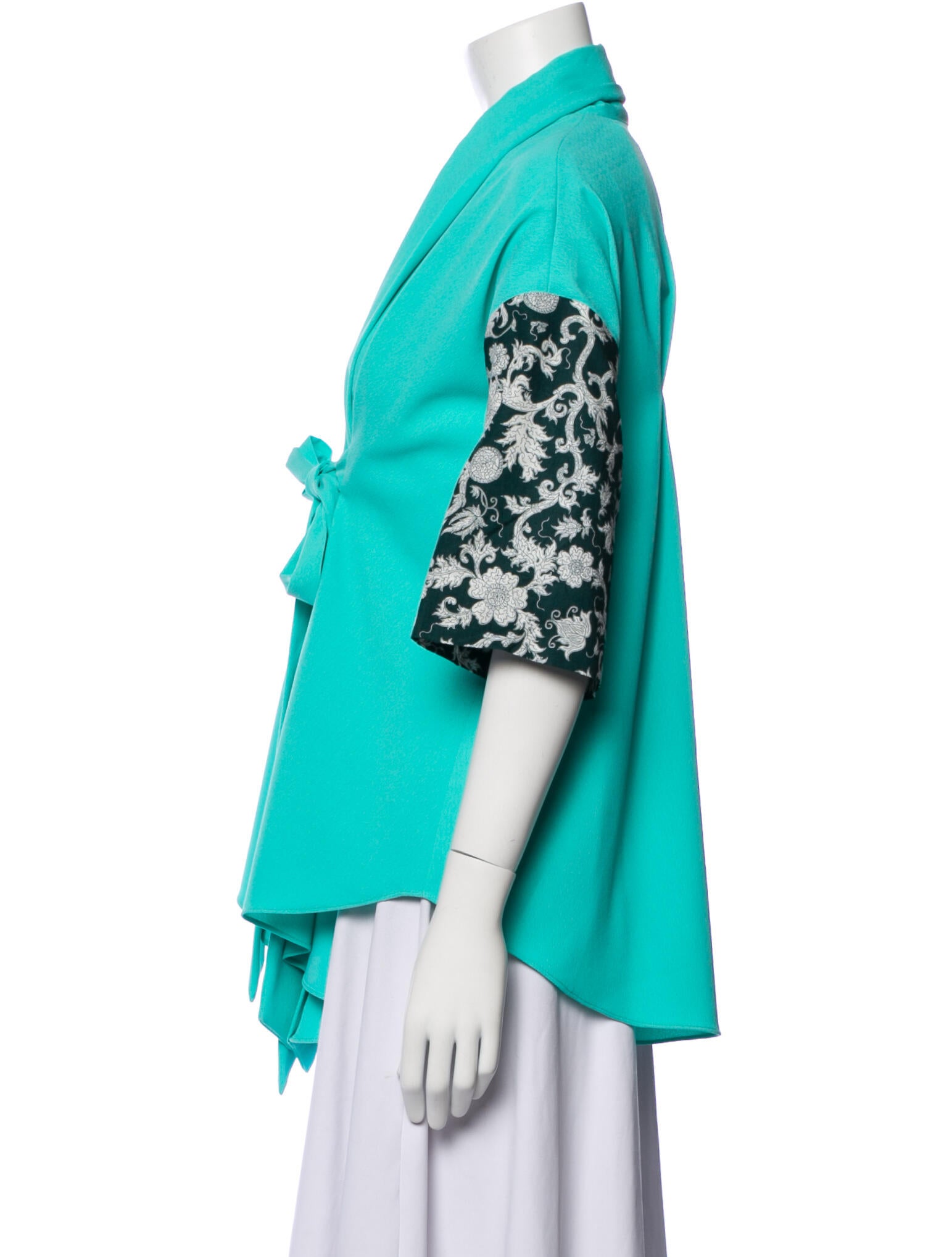 Ong-Oaj Pairam Floral Print Evening Jacket