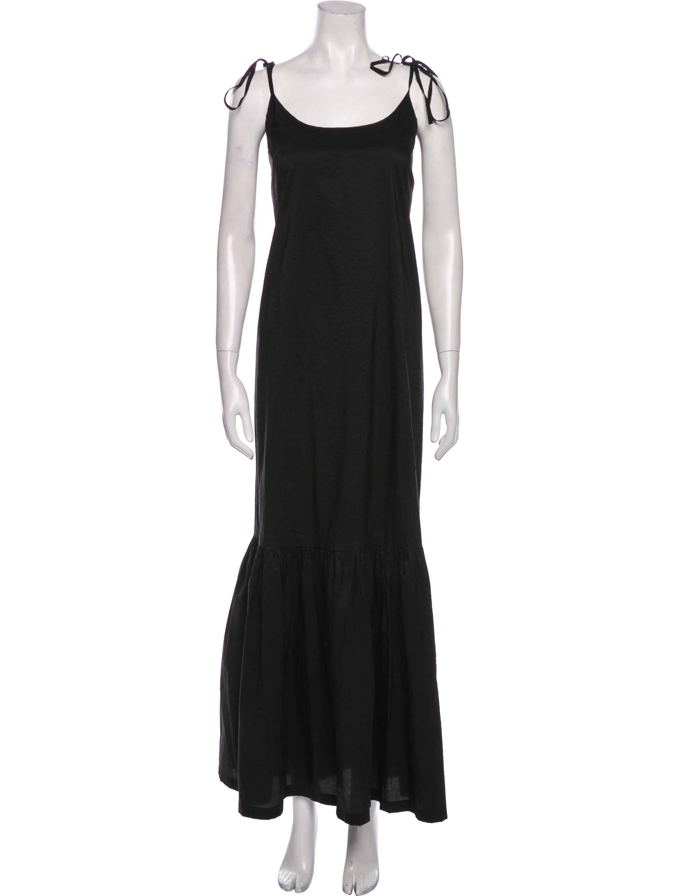 On The Island Scoop Neck Long Dress