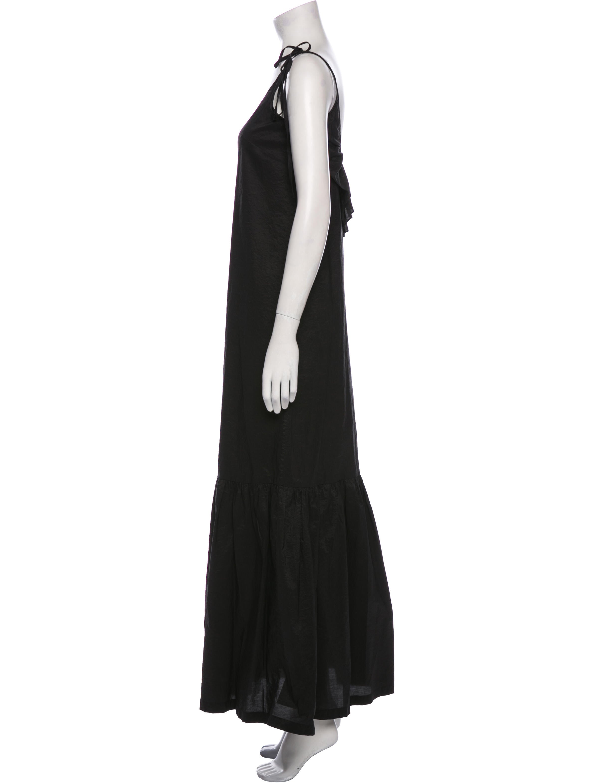 On The Island Scoop Neck Long Dress