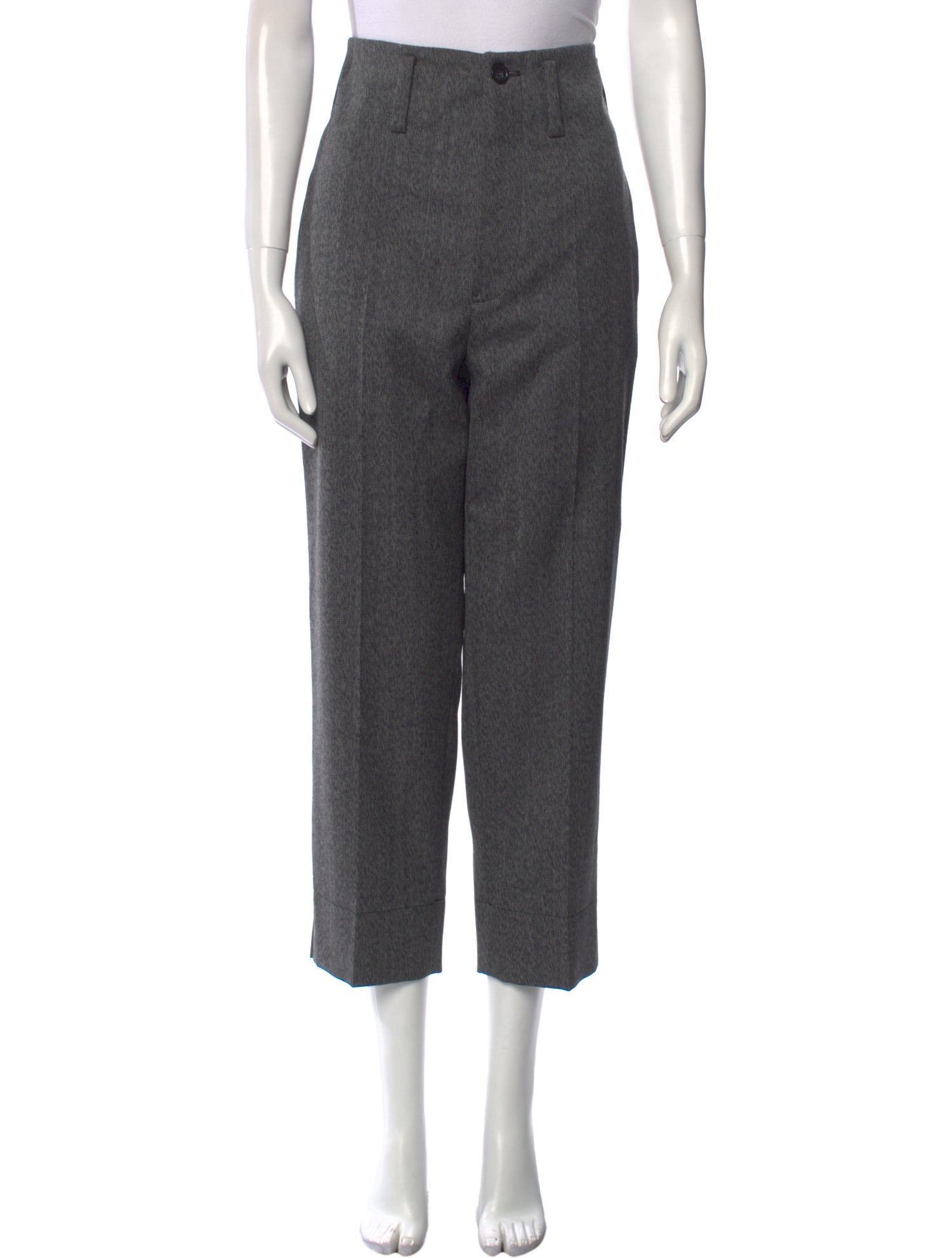 Sophie d'Hoore Wool Straight Leg Pants