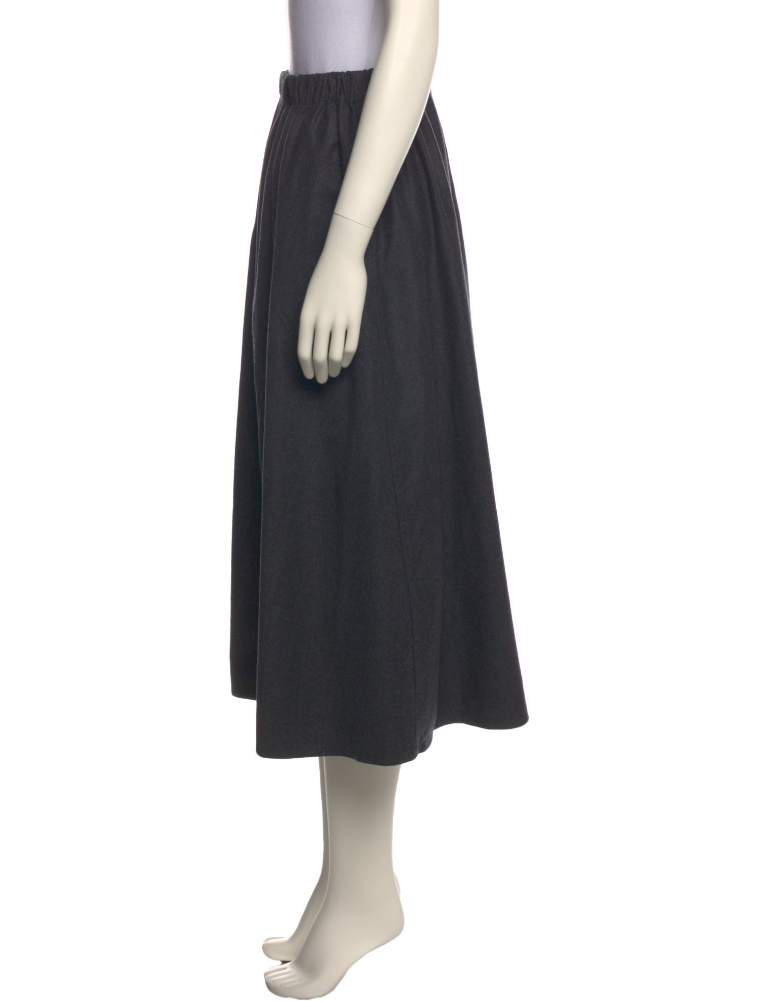 Sophie d'Hoore Wool Midi Length Skirt