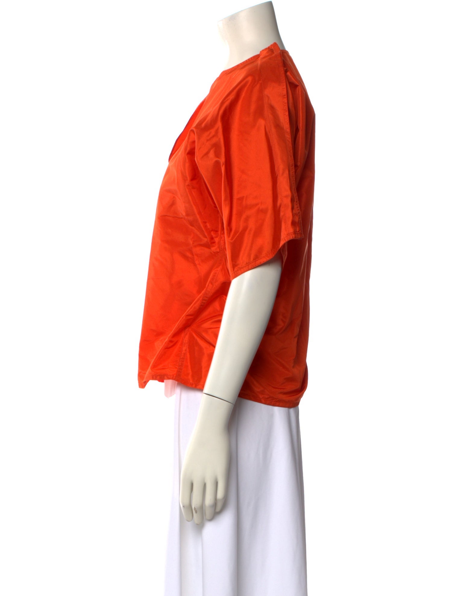 Sophie d'Hoore Silk Crew Neck Blouse