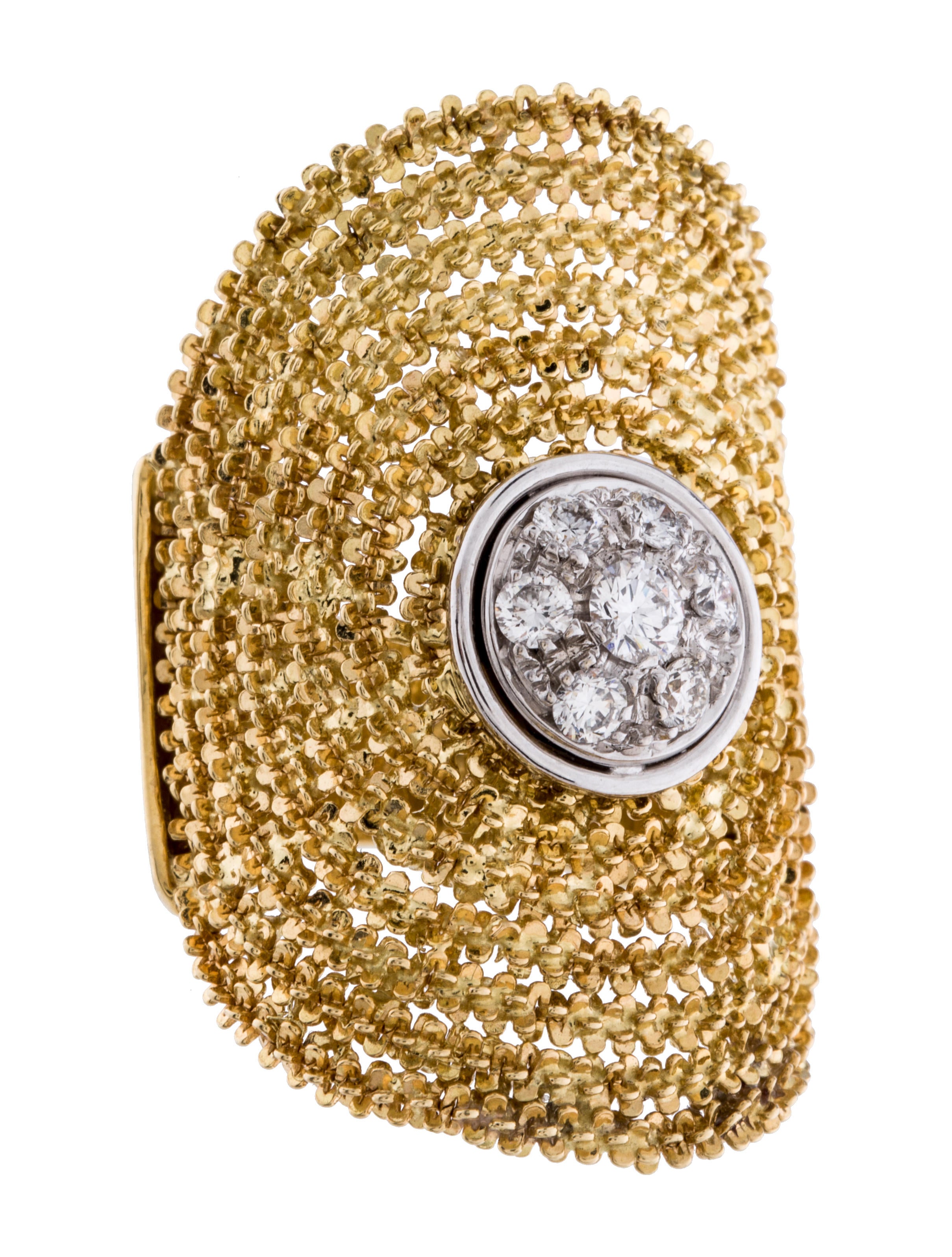 Orlando Orlandini Diamond Magic Circle Ring Rings OOR20007 The