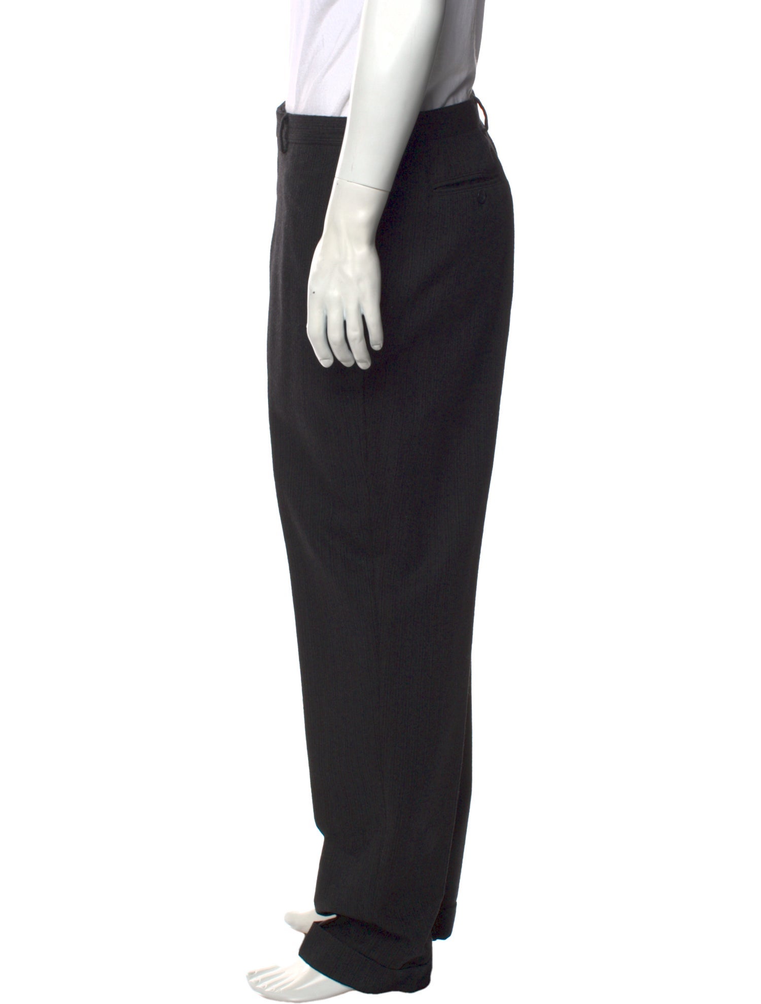 Orlando Orlandini Wool Dress Pants