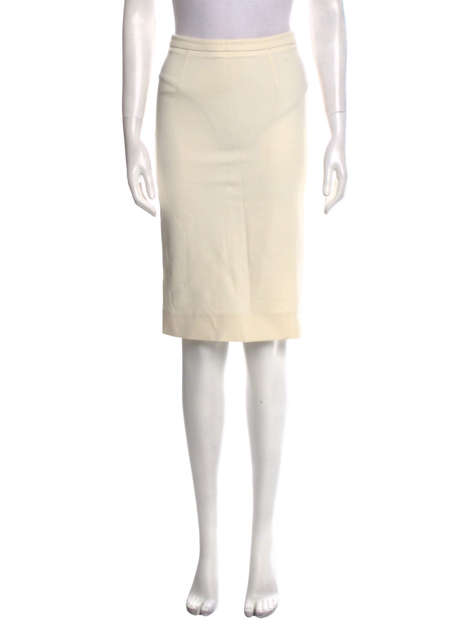 Valentino Knee-Length Skirt - White Skirts, Clothing - OPCAP21277 | The ...
