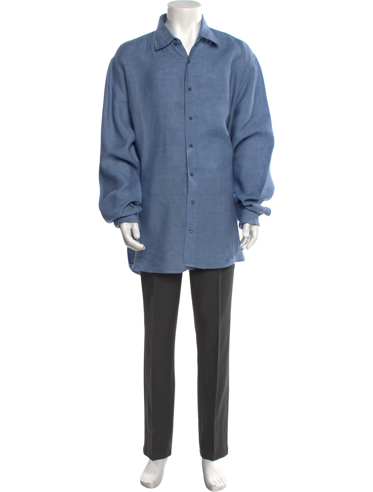 100% Capri Linen Long Sleeve Shirt