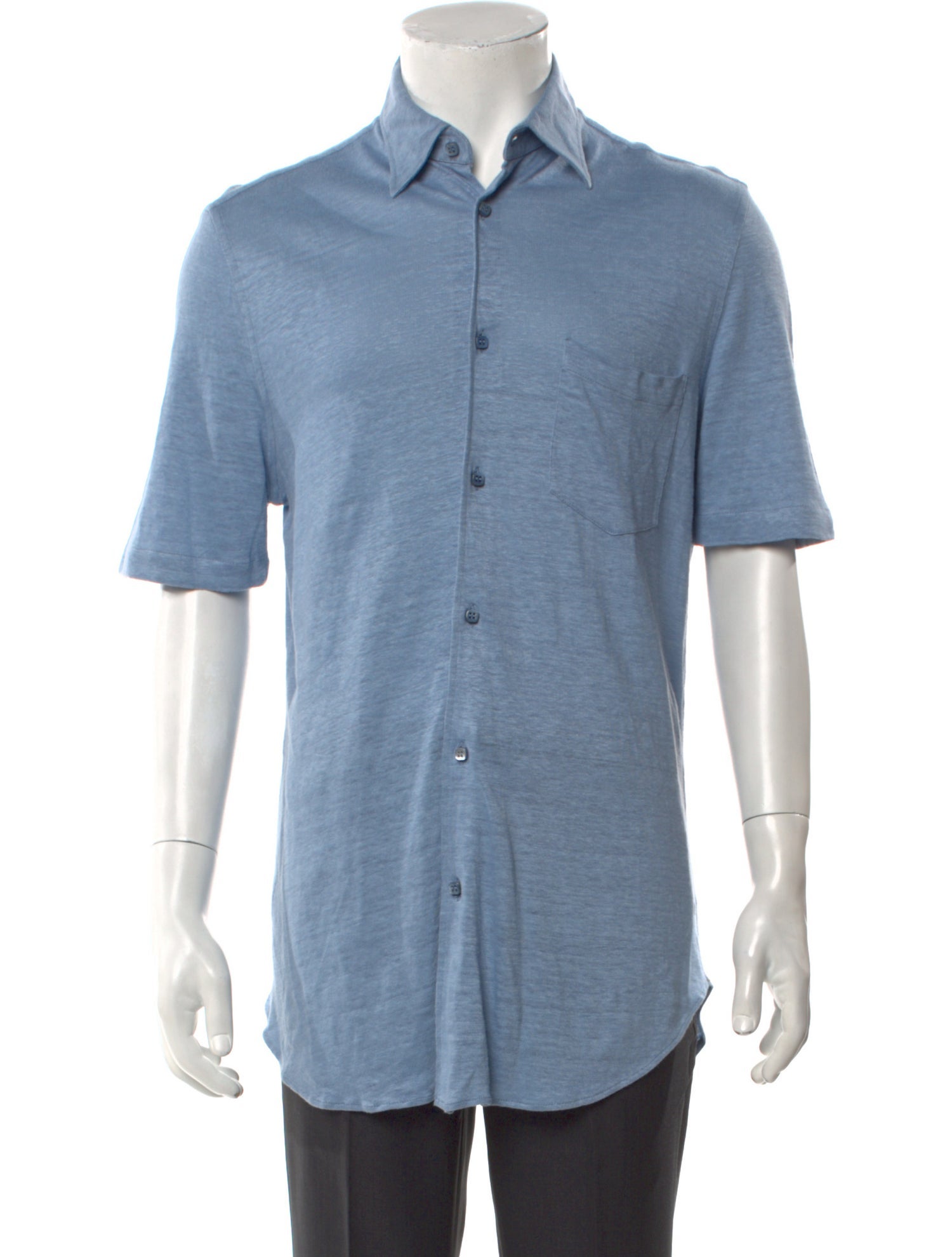 100% Capri Linen Short Sleeve Shirt