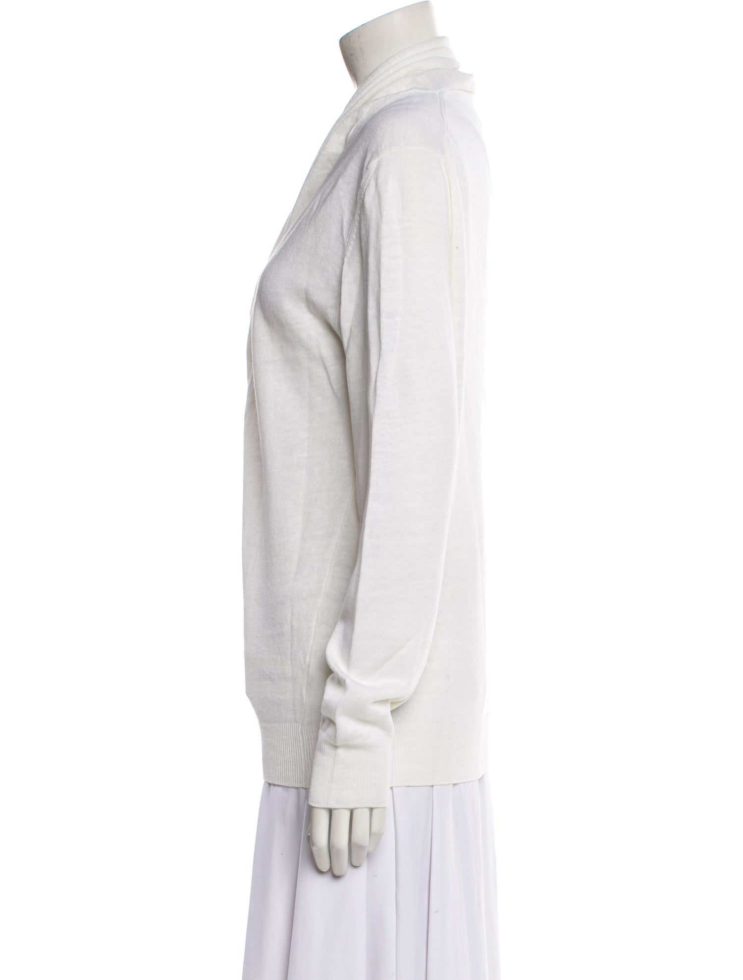 100% Capri Linen Cowl Neck Sweater