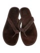 100% Capri Leather Flip Flops