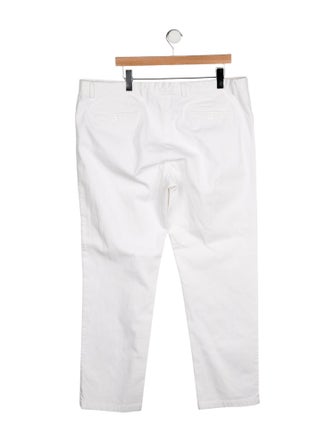 100% Capri Straight-Leg Jeans