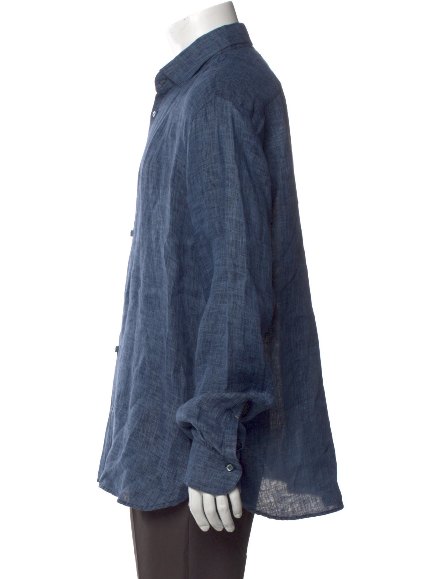 100% Capri Linen Long Sleeve Shirt