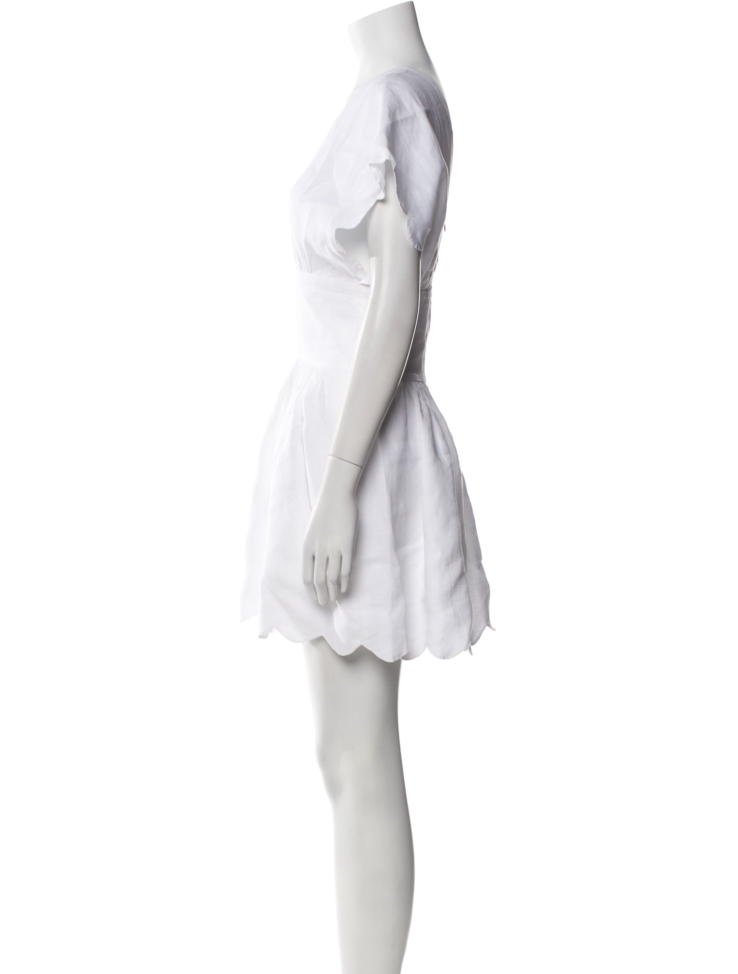 100% Capri Linen Mini Dress