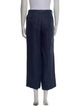 100% Capri Linen Wide Leg Pants