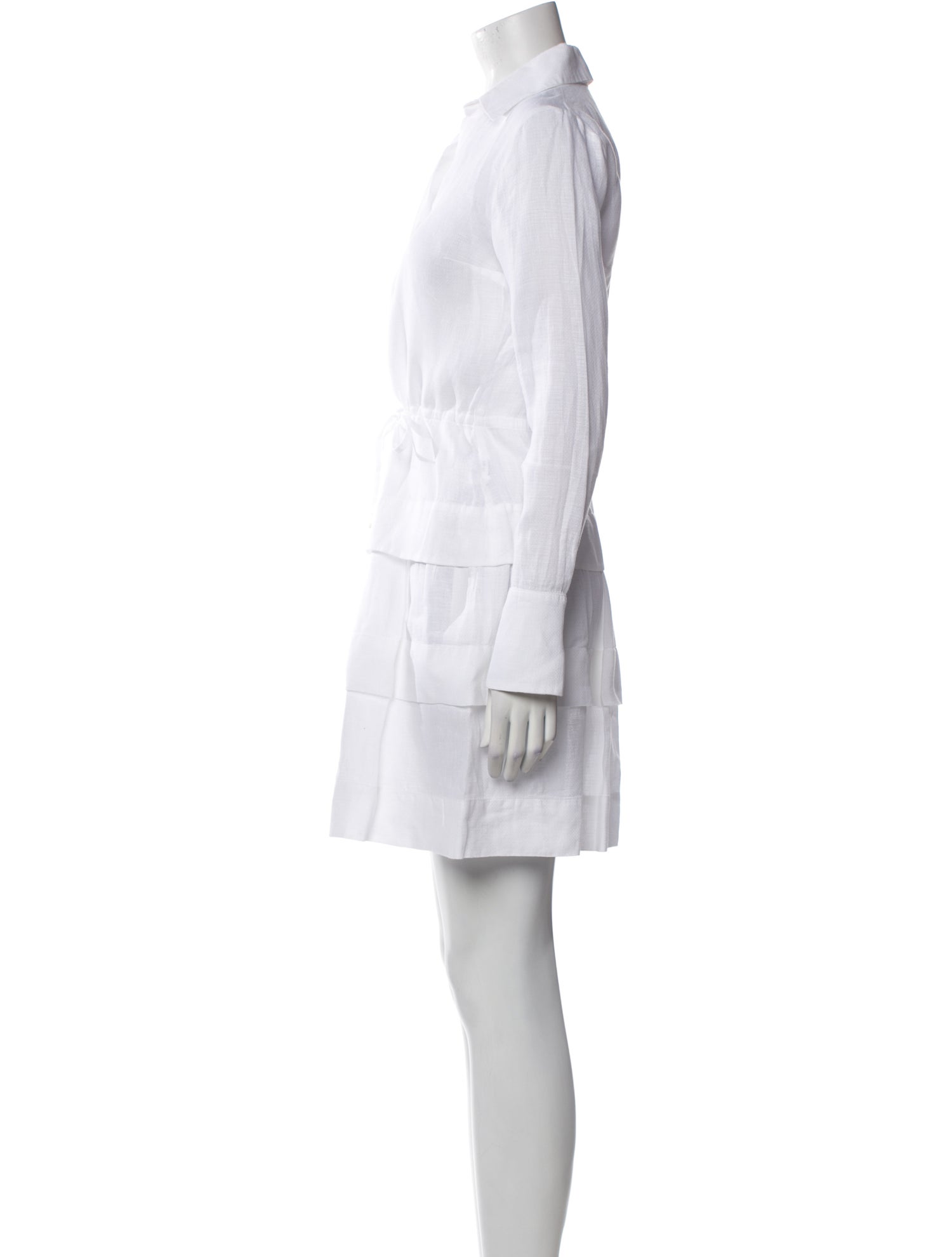 100% Capri Linen Mini Dress