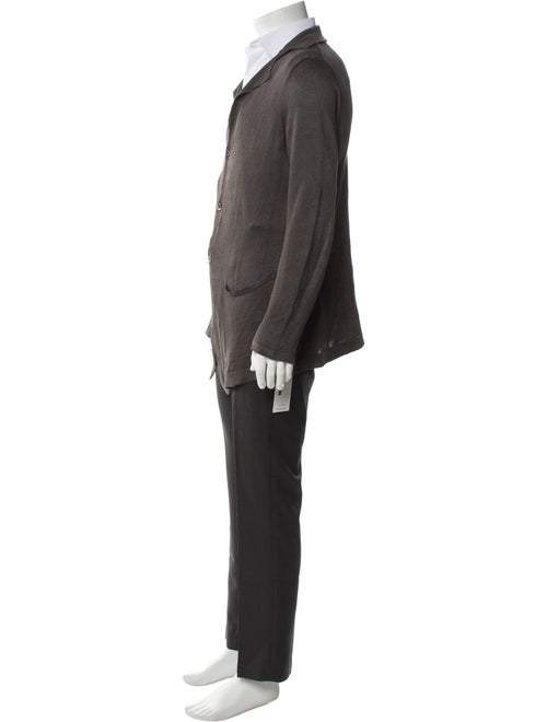 100% Capri Linen V-Neck Cardigan