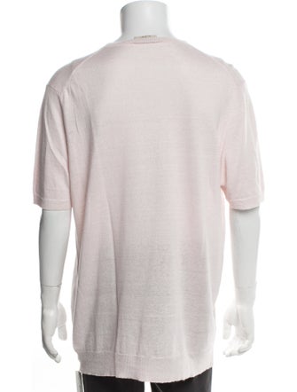 100% Capri Linen Scoop Neck T-Shirt
