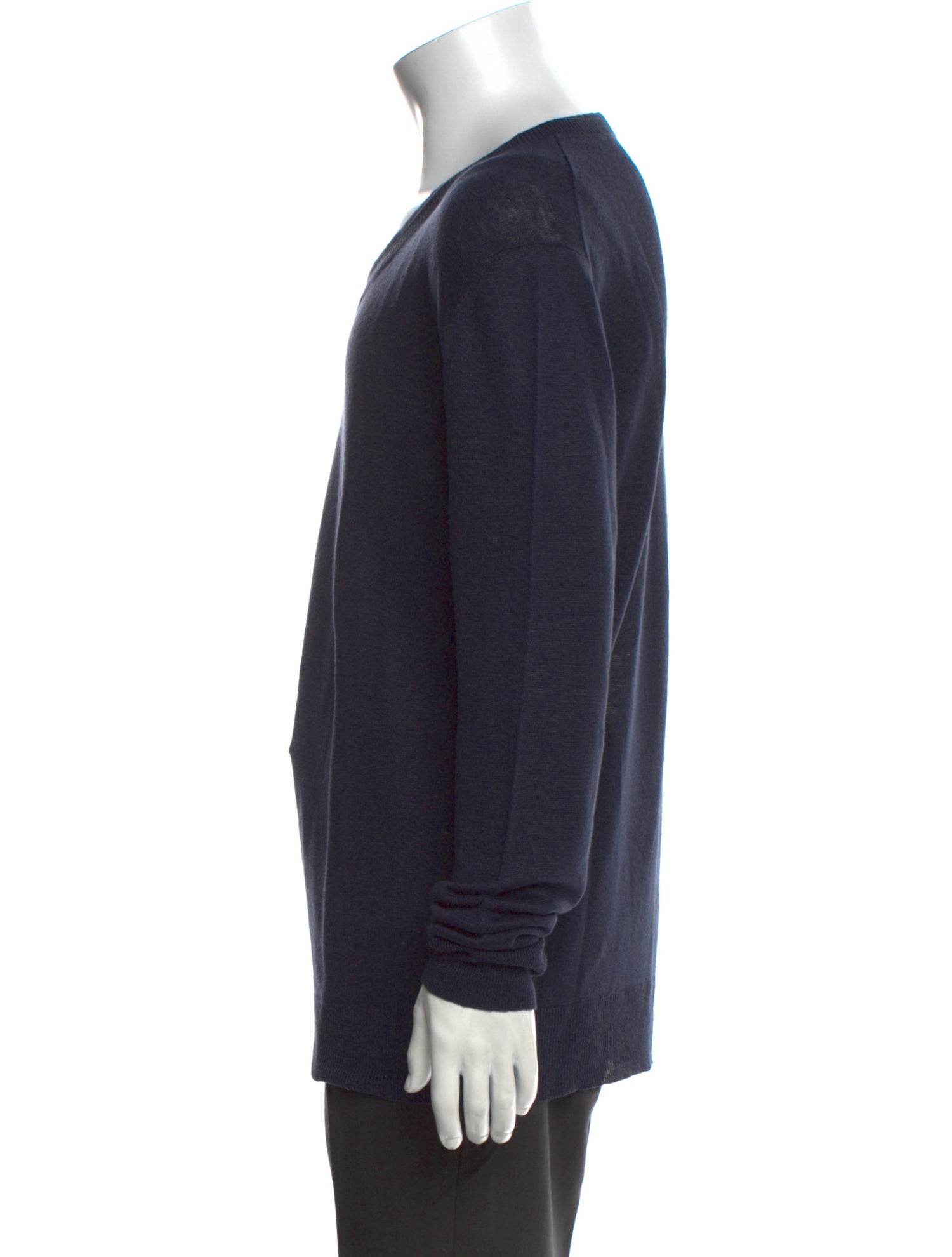 100% Capri Linen V-Neck Pullover