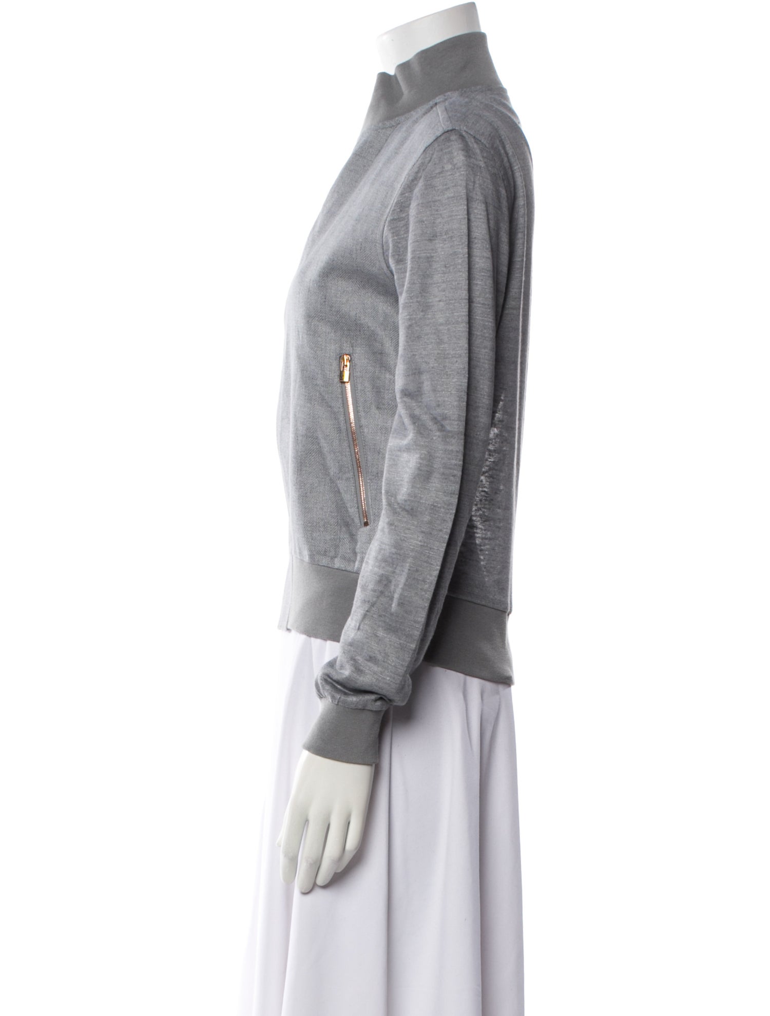 100% Capri Linen Bomber Jacket