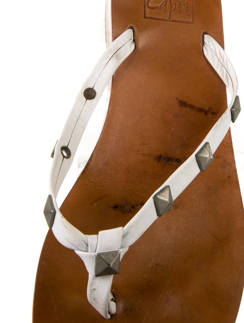 100% Capri Leather Flip Flops