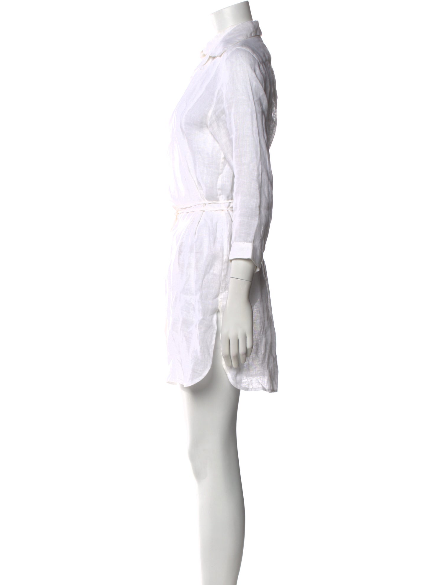 100% Capri Linen Mini Dress