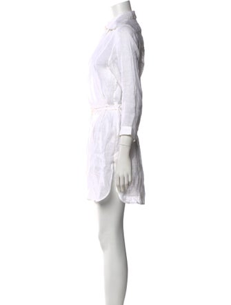 100% Capri Linen Mini Dress