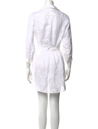 100% Capri Linen Mini Dress