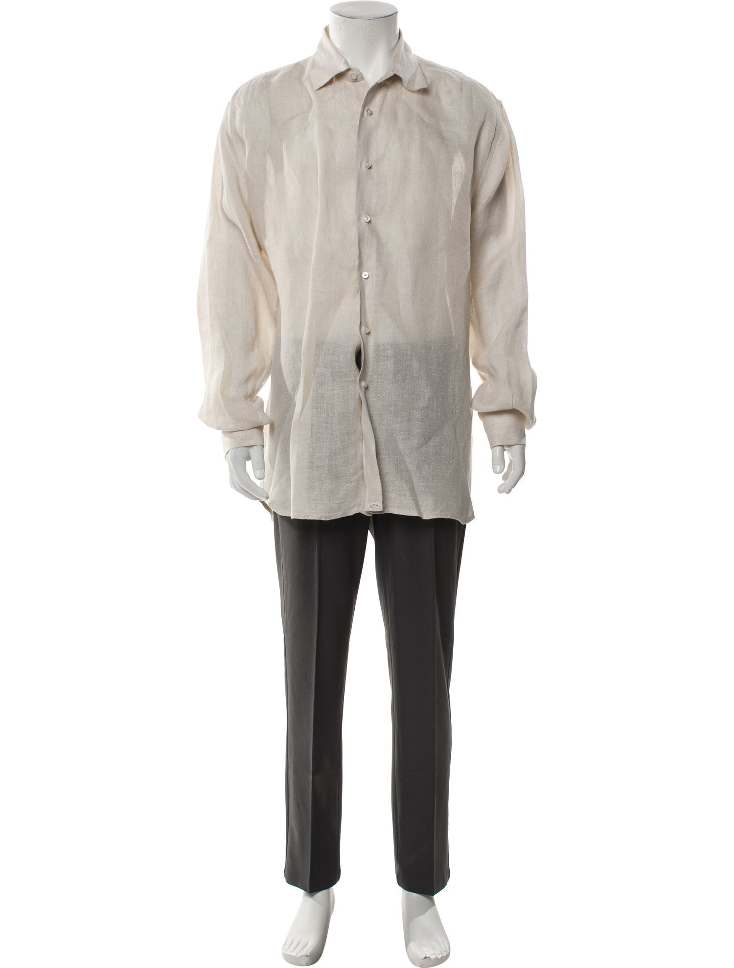 100% Capri Linen Long Sleeve Shirt