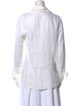 100% Capri Linen Long Sleeve Button-Up Top