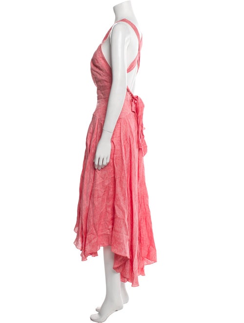 100% Capri Linen Long Dress