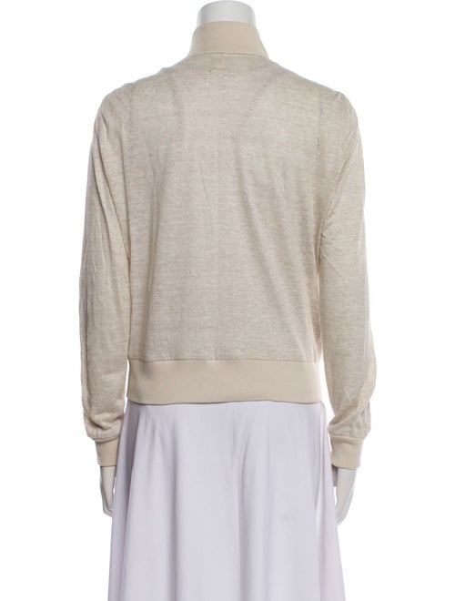 100% Capri Linen Bomber Jacket