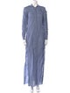 100% Capri Linen Long Dress