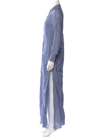 100% Capri Linen Long Dress