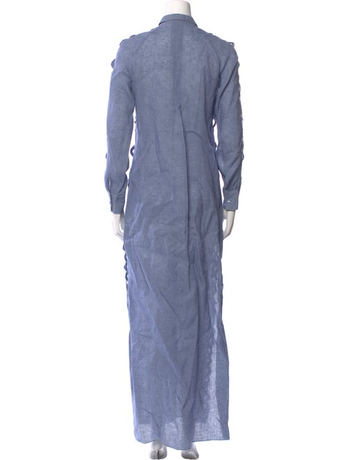 100% Capri Linen Long Dress