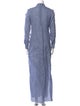100% Capri Linen Long Dress