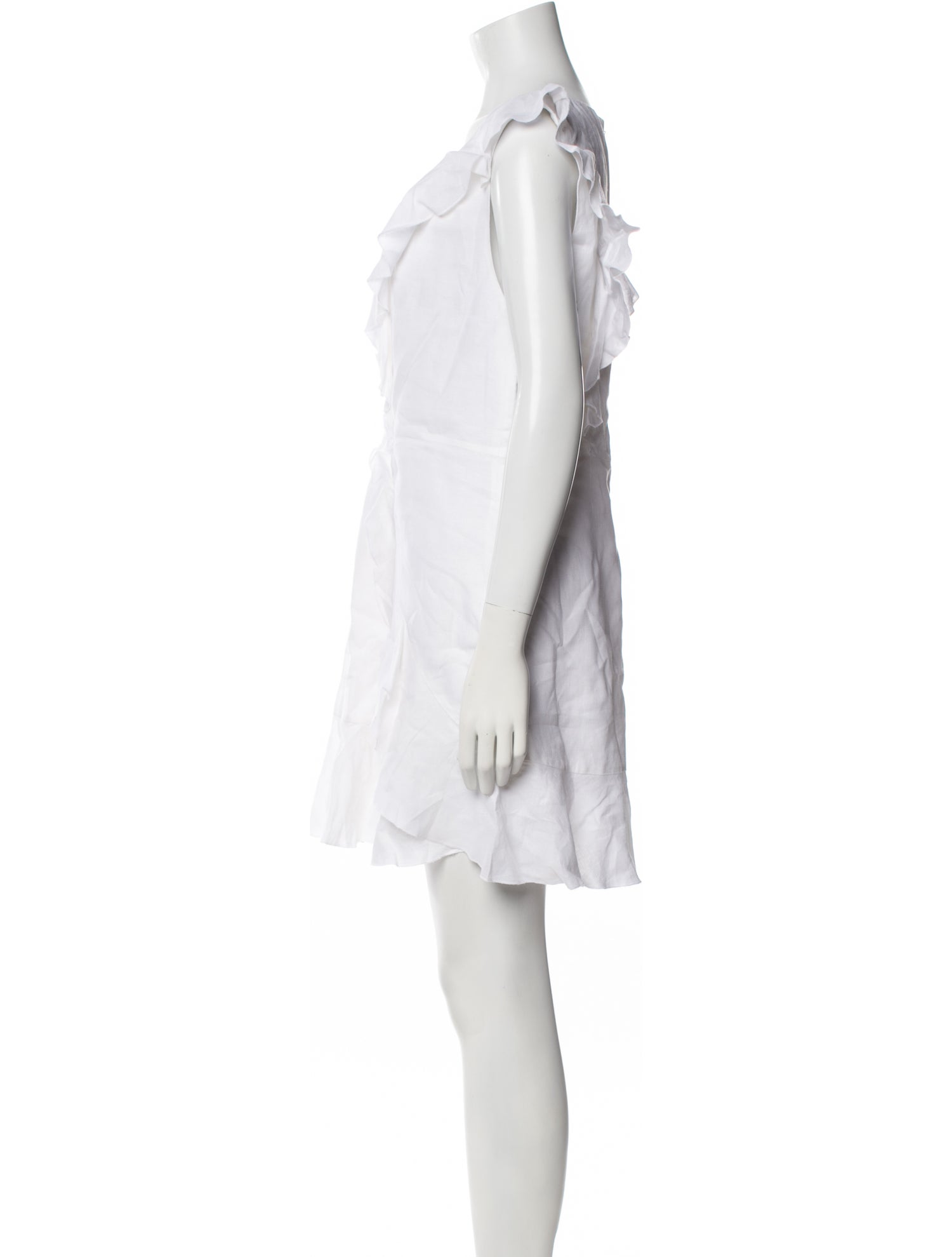 100% Capri Linen Mini Dress