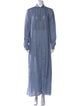 100% Capri Linen Long Dress