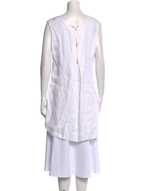 100% Capri Linen V-Neck Tunic