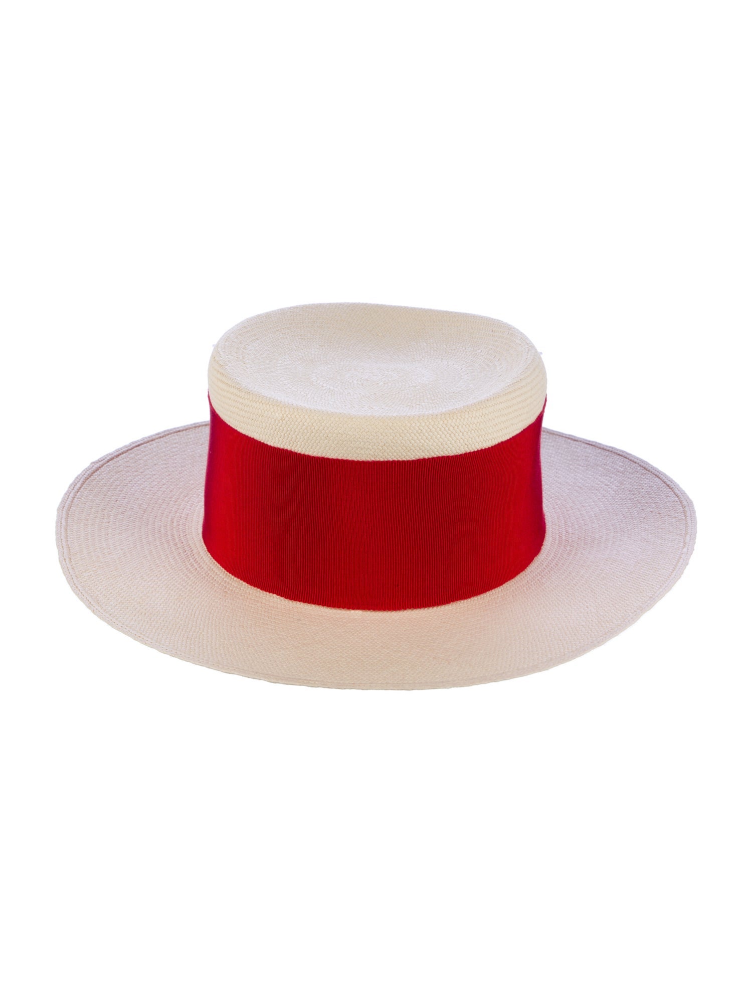 100% Capri straw summer hat